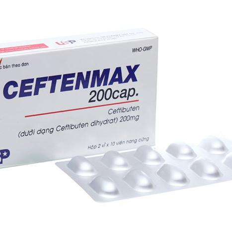 Ceftenmax (Ceftibuten) 200mg US Pharma (H/20v)