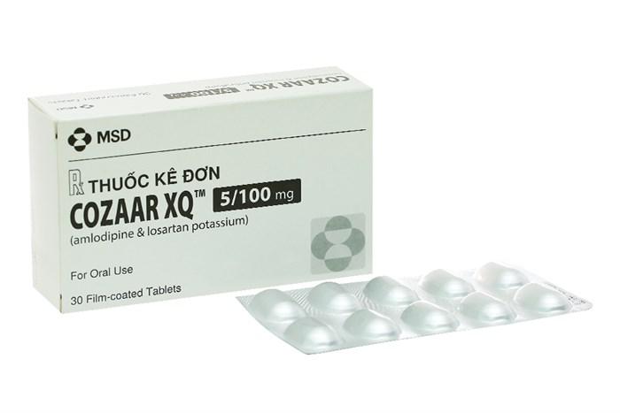 Cozaar xq 5/100mg (Losartan,Amlodipin) msd (h/30v) 