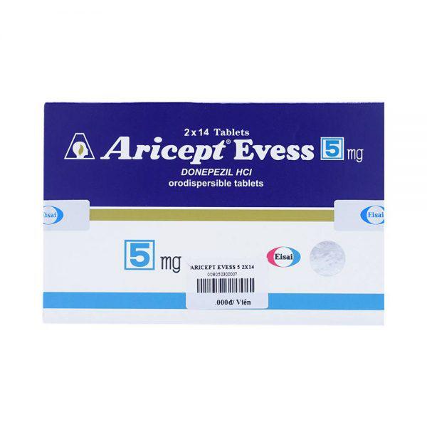 Aricept Evess 5mg (Donepezil) Eisai (H/28v)