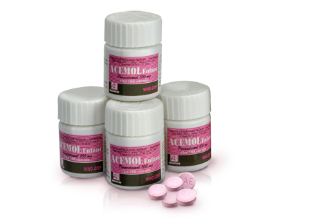 Acemol Enfant (Paracetamol) 100mg Nadyphar (Chai/100v)