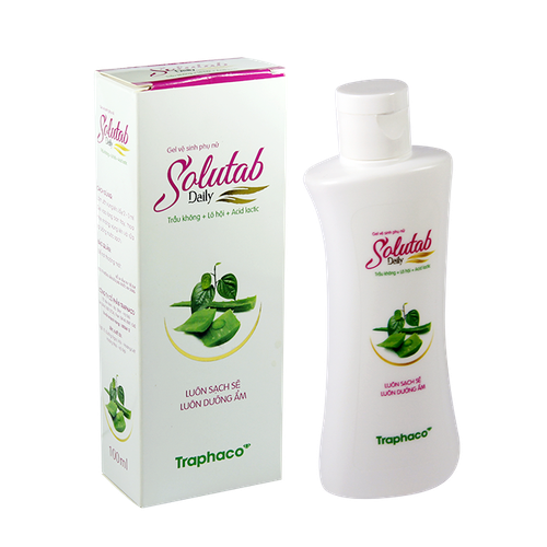 Gel Vệ Sinh Phụ Nữ Solutab Daily Traphaco (C/100ml)