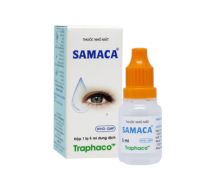 Samaca (Natri Hyaluronat) 5 mg Traphaco (C/5ml)