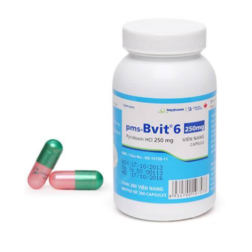 Pms-Bvit 6 250mg Imexpharm (Chai/200viên Nang)