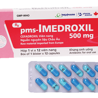 Pms-Imedroxil (Cefadroxil) 500mg Imexpharm (H/12v)