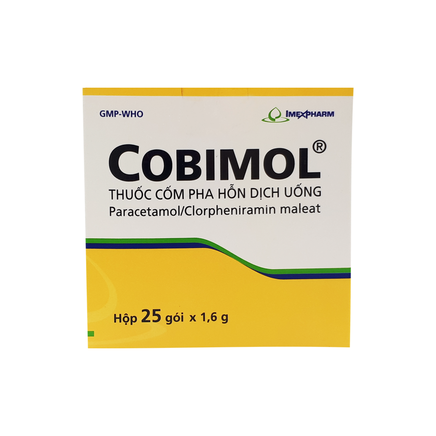 Cobimol (Paracetamol) 100mg Imexpharm (H/24g)