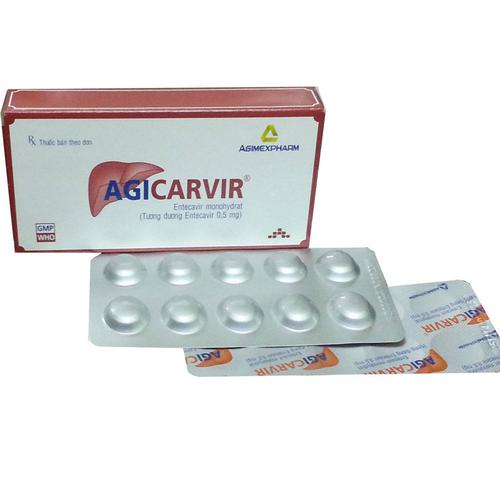 Agicarvir (Entecavir) 0.5mg Agimexpharm (H/30v)