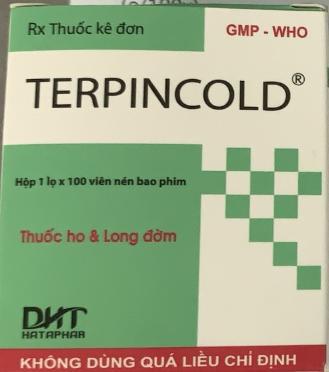 Terpincold (Terpin Hydrat, Codein) Hataphar (C/100v)