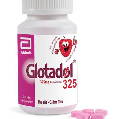 Glotadol 325 (Paracetamol) Abbott (C/200v)