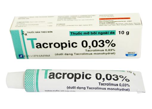 Tacropic 0.03% (Tacrolimus) Davipharm (Tuýp 10g)