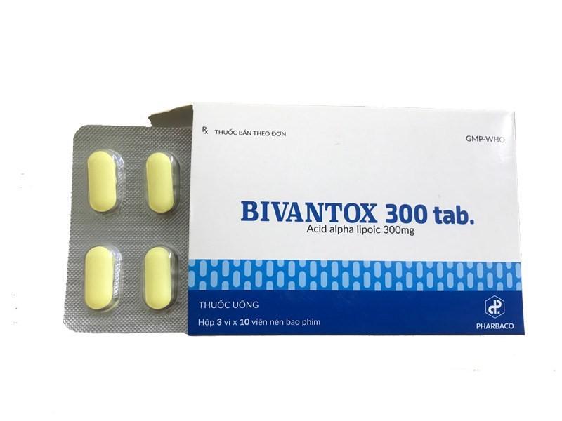 Bivantox 300mg (Acid Alpha Lipoic) Pharbaco (H/30v)