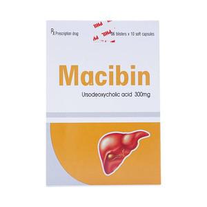 Macibin (Acid Ursodeoxycholic) 300mg Phil Inter (H/60v)