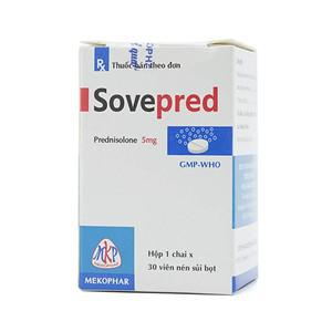 Sovepred (Prednisolon) 5mg Mekophar (C/30v)