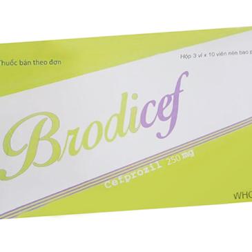 Brodicef (Cefprozil) 250mg Hatapha (H/30v)