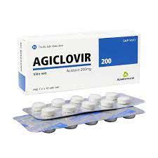 Agiclovir 200 (Aciclovir) Agimexpharm (H/20v)