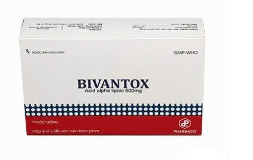 Bivantox 600mg (Acid Alpha Lipoic) Pharbaco (H/30v)