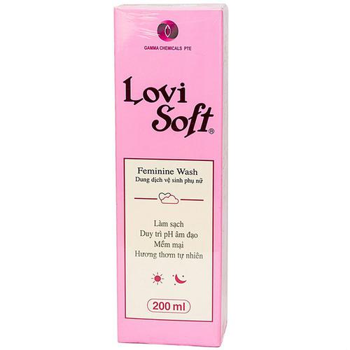 Dung Dịch Vệ Sinh Phụ Nữ Lovi Soft Gamma (C/200ml)