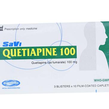 Savi Quetiapine 100mg (H/30v)