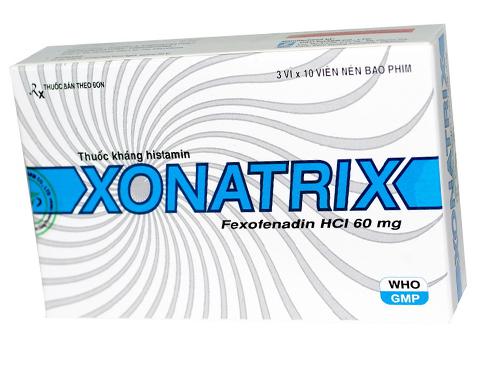 Xonatrix (Fexofenadin HCl) 60mg Davipharm (H/30v)