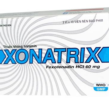 Xonatrix (Fexofenadin HCl) 60mg Davipharm (H/30v)