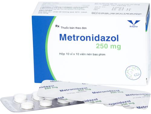 Metronidazol 250mg Bidiphar (H/100v)