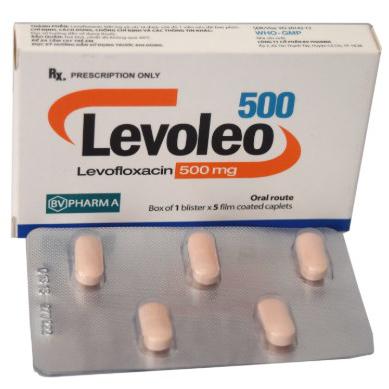 Levoleo 500 (Levofloxacin) BV Pharma (H/5v)