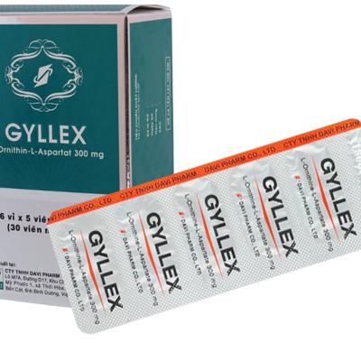 Gyllex (L-Ornithin-L-Aspartat) 300mg Davi Pharm (H/30v)