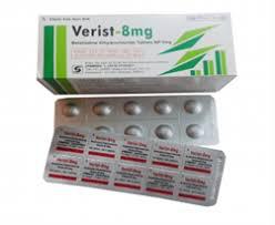 Verist 8mg (Betahistine) Synmedic (H/100v)
