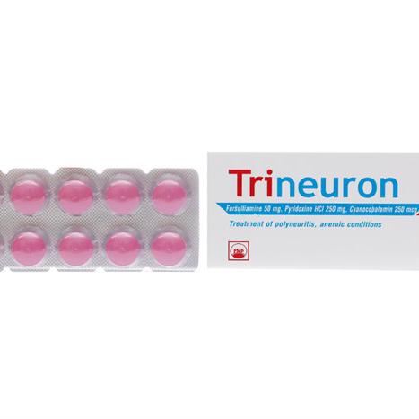 Trineuron (Vitamin B12-B6,  Fursultiamine) Pymepharco (H/50v)