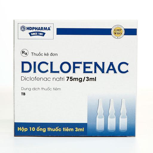 Diclofenac 75mg/3ml HD Pharma (H/10o)