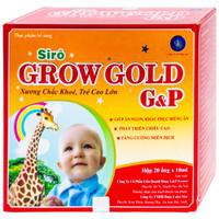 Siro Growgold G&P France (H/20o/10ml) (Đỏ)