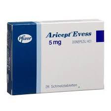 Aricept Evess (Donepezil) 5mg Pfizer (H/28v)