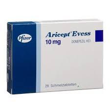 Aricept Evess (Donepezil) 10mg Pfizer (H/28v)