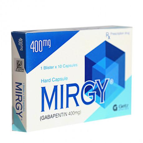 Mirgy (Gabapentin) 400mg Getz (H/10v)