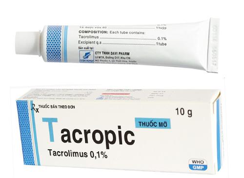 Tacropic (Tacrolimus) 0.1% Davipharm (Tuýp 10gr)