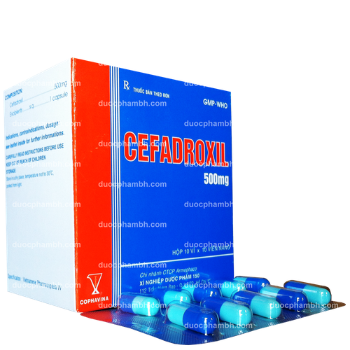 Cefadroxil 500mg Armephaco (H/100v)