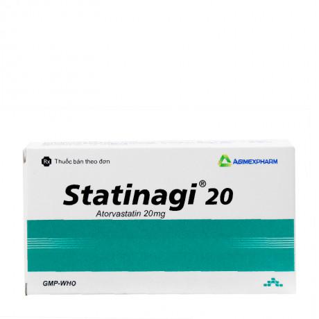 Statinagi 20 (Atorvastatin) Agimexpharm (H/60v)