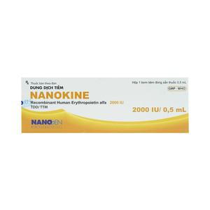 Nanokine Nano (Erythropoietin) 2000IU/0.5ml Nanogen (H/0.5ml)