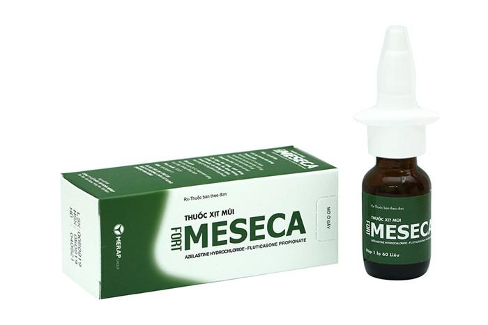 Meseca Fort (Fluticason, Azelastin) Merap (Chai 60 Liều)