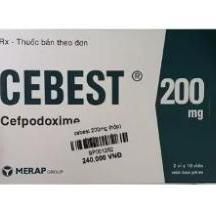 Cebest (Cefpodoxim) 200mg Merap (H/20v)