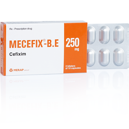 Mecefix-B.E (Cefixim) 250mg Merap (H/20v)