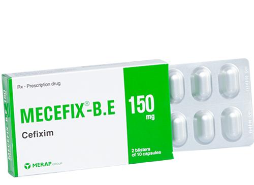 Mecefix-B.E (Cefixim) 150mg Merap (H/20v)