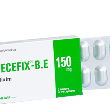 Mecefix-B.E (Cefixim) 150mg Merap (H/20v)