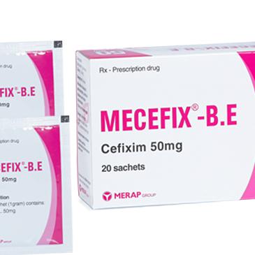 Mecefix-B.E (Cefixim) 50mg Merap (H/20gói)