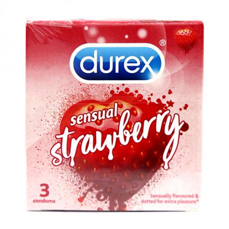Bao Cao Su Durex Sensual Strawberry (H/3c)