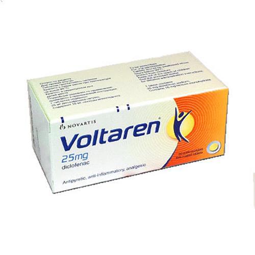 Voltaren 25mg (Diclofenac) Novartis (h/100v)