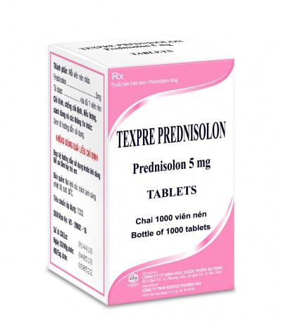 Texpre (Prednisolon) 5mg Rostex (C/1000v)