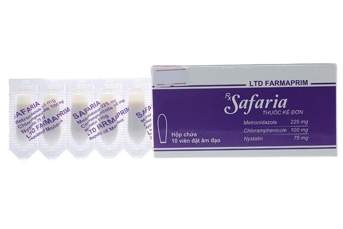 Safaria (Chloramphenicol, Metronidazole, Nystatin) Farmaprim (H/10v)