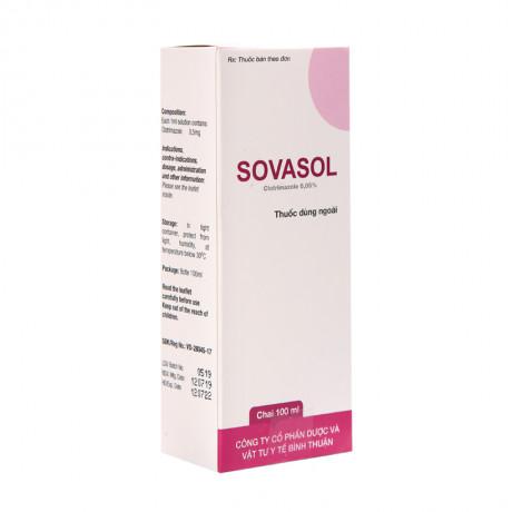 Sovasol (Clotrimazol) Bình Thuận (C/100ml)