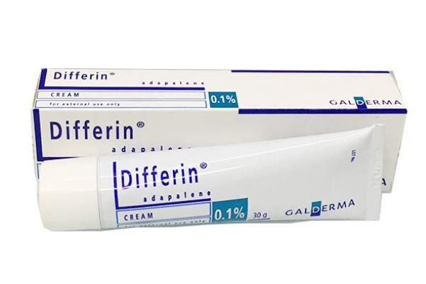 Differin Cream (Adapalen) 0.1% Galderma (Tuýp 30g)