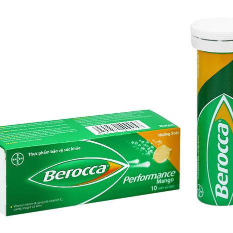 Berocca Performance Mango vị xoài bayer (t/10v)